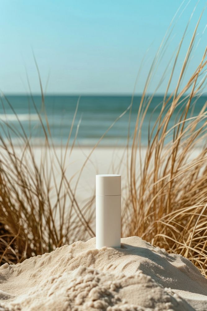 Sunscreen stick  beach outdoors nature.