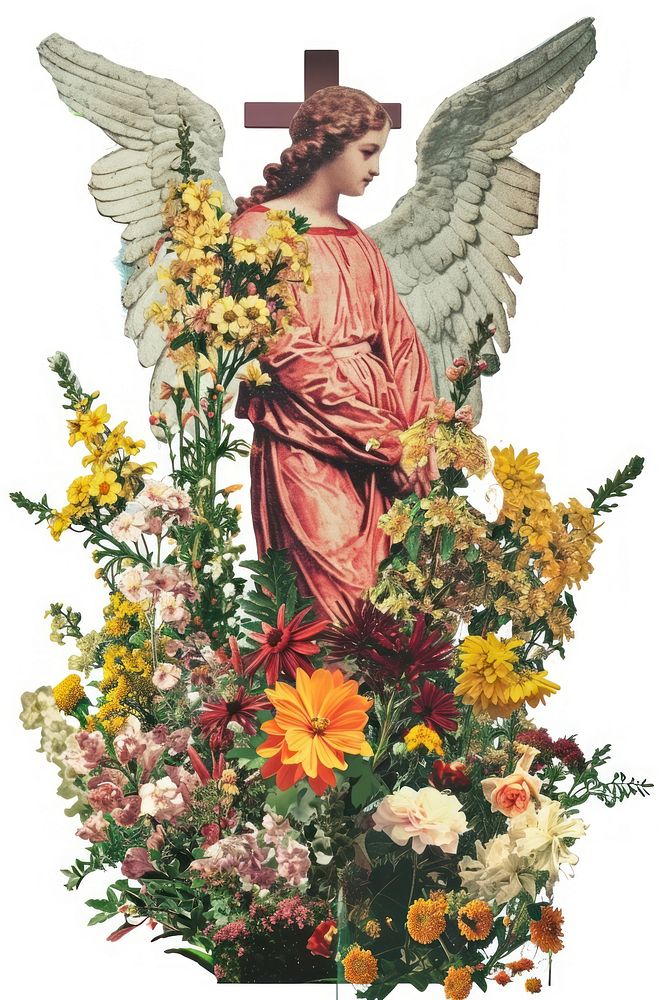 An high Angel flower angel plant.