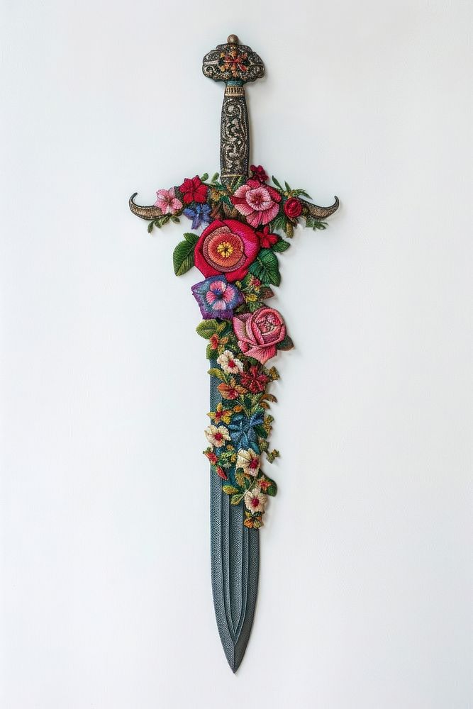 Sword weapon flower dagger.