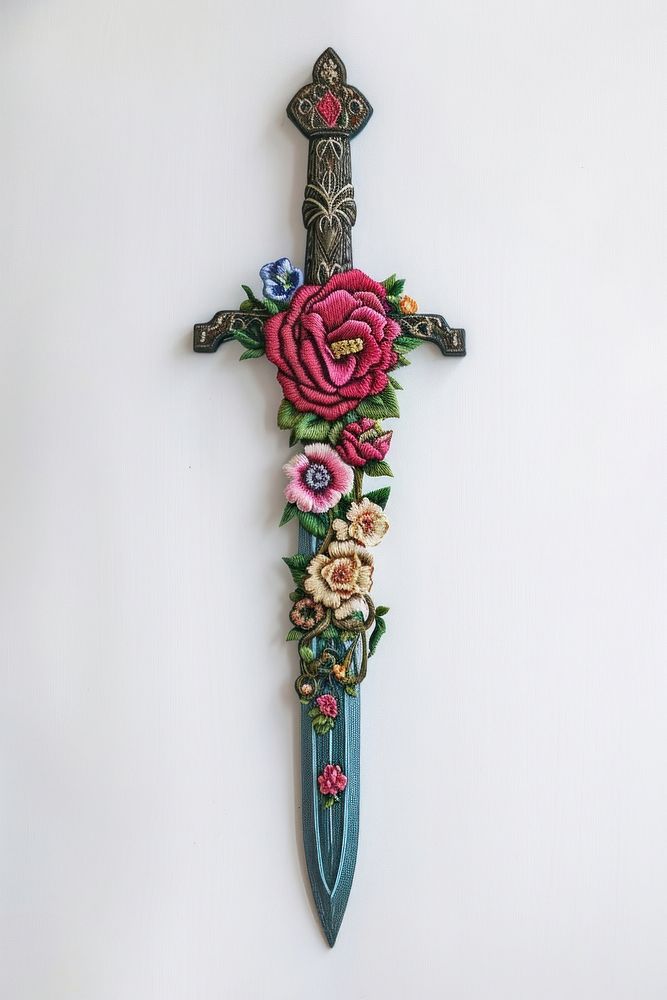Sword flower dagger weapon.