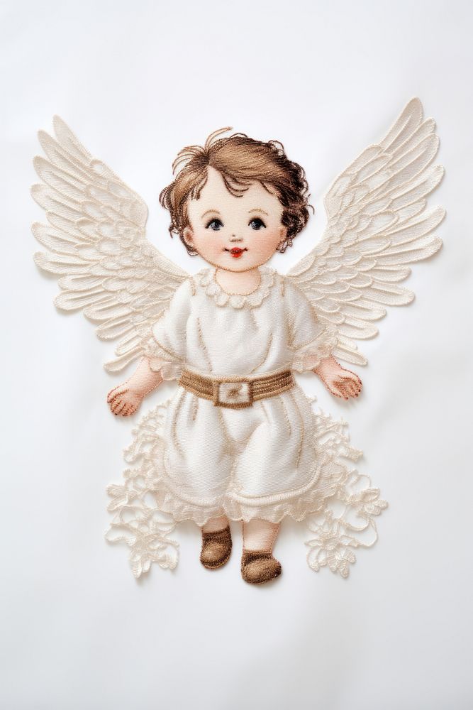 A little flying Angel angel doll toy.