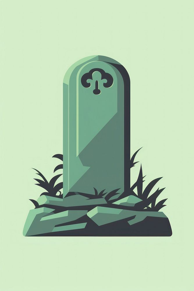 Head stone tombstone spirituality gravestone. AI generated Image by rawpixel.