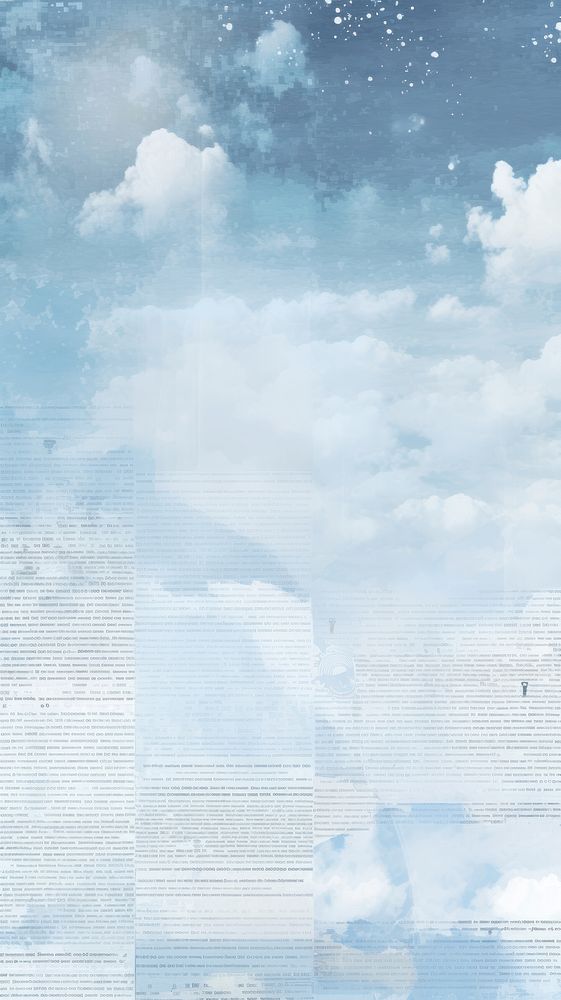 Wallpaper ephemera pale blue sky outdoors cloud advertisement.