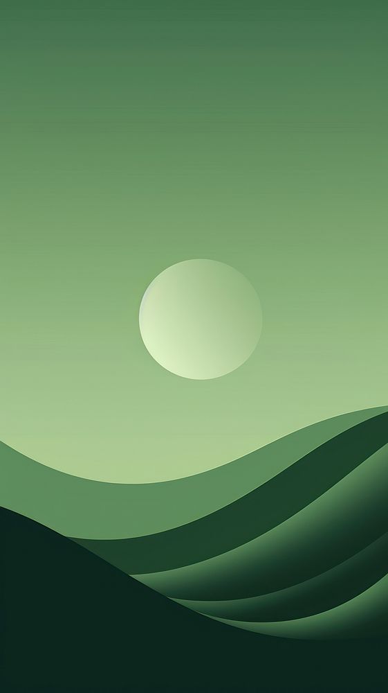  Minimal wallpaper green graphics nature. AI generated Image by rawpixel.