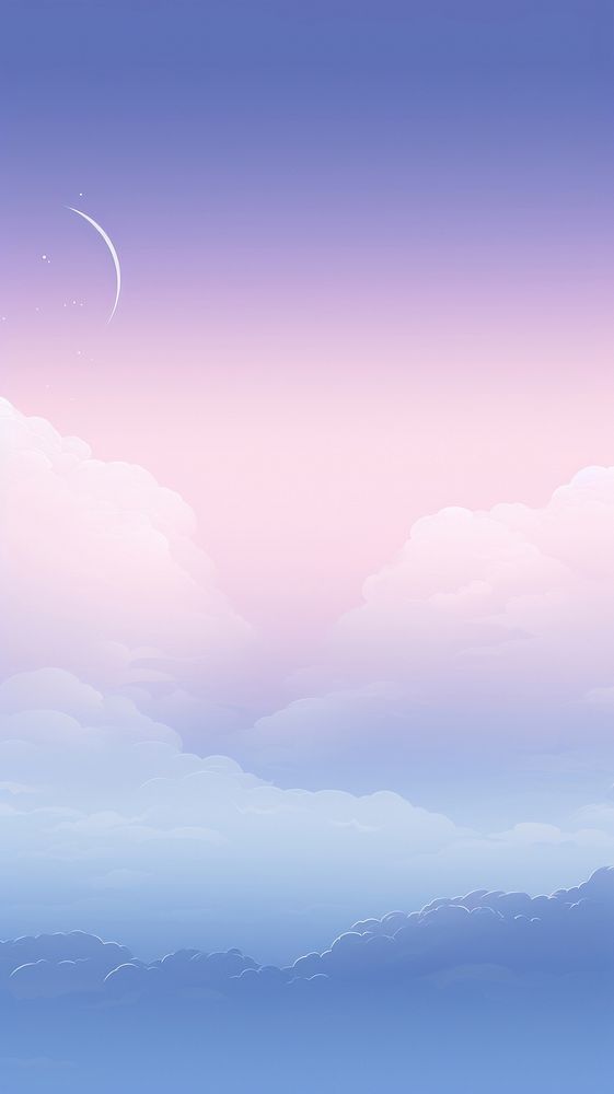  Sky outdoors nature moon. AI generated Image by rawpixel.