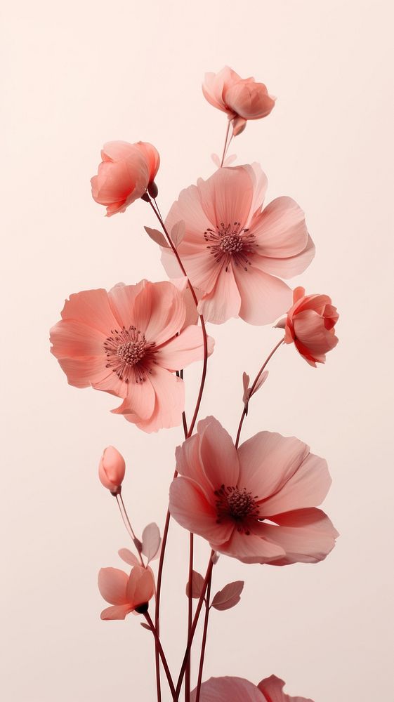  Floral blossom flower petal. AI generated Image by rawpixel.