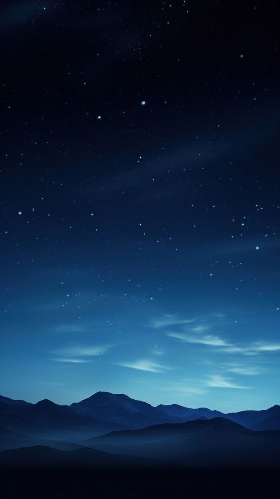  Night sky outdoors nature. AI generated Image by rawpixel.