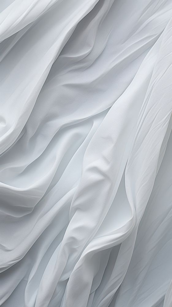Texture Wallpaper wrinkled white silk.