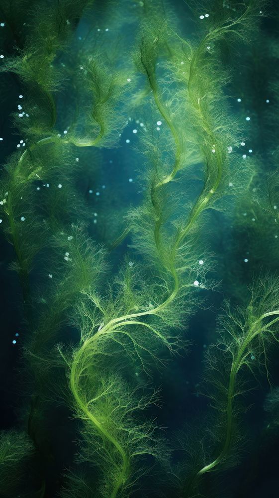 Texture Wallpaper seaweed algae plant.