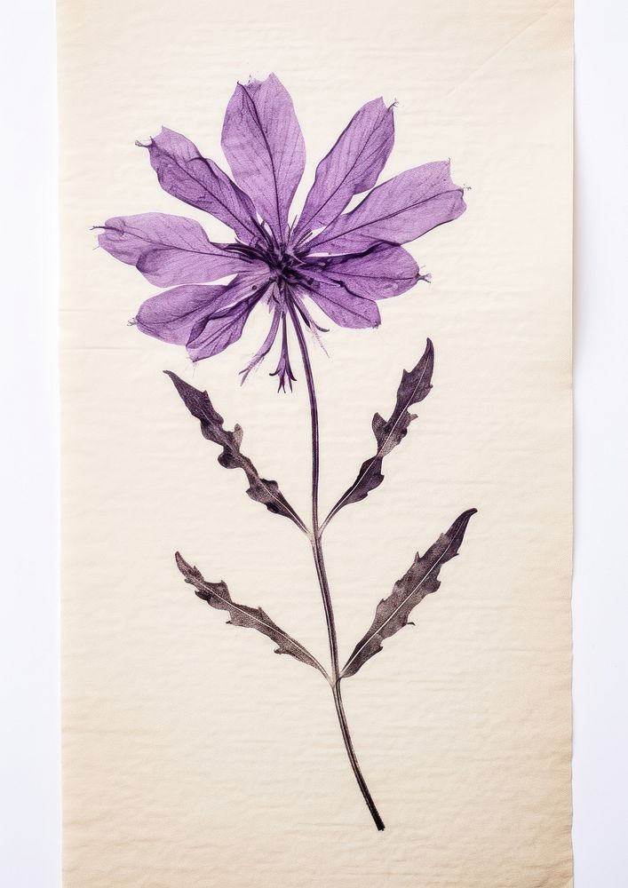 Real Pressed a Purple flower purple lavender petal.