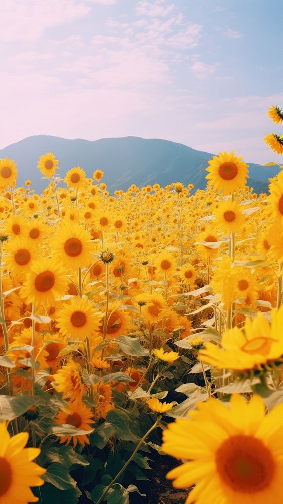 Photography minimal cute sunflowers japan | Free Photo - rawpixel