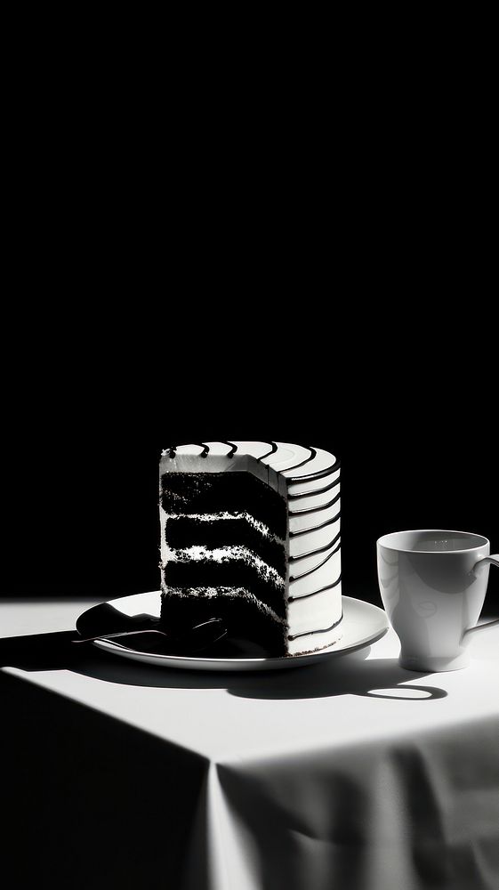 Photography of baking dessert saucer plate.