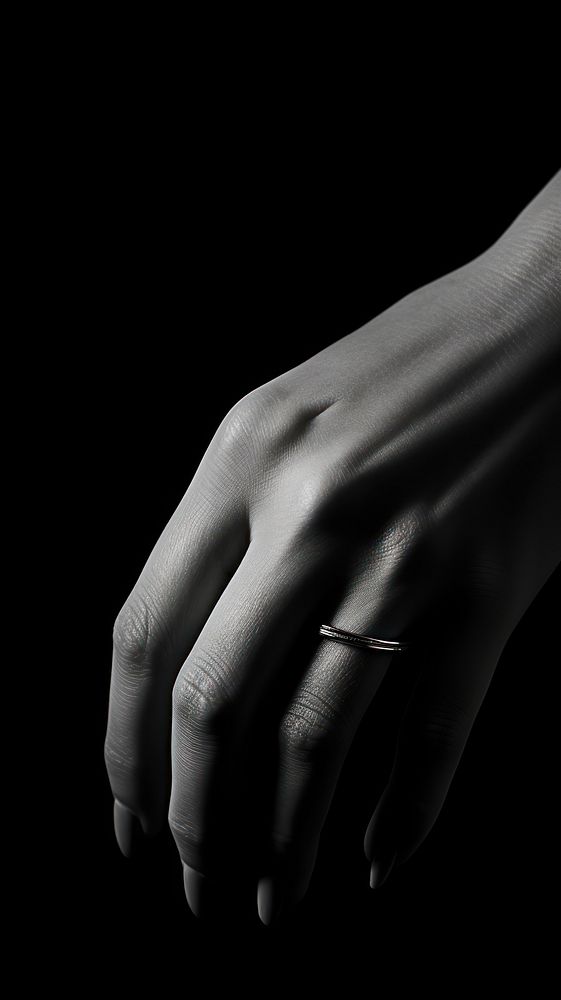 Photography of Ring finger adult black.