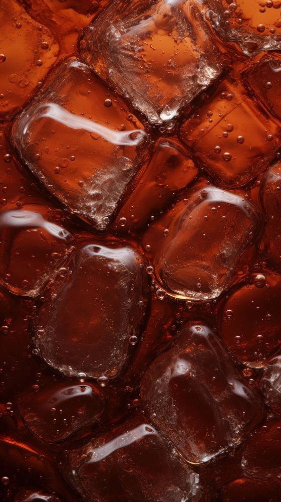 Macro photograph of cola refreshment backgrounds chocolate.