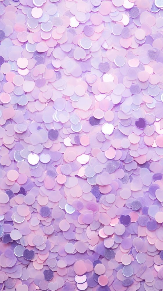 Pastel purple confetti background backgrounds petal repetition.