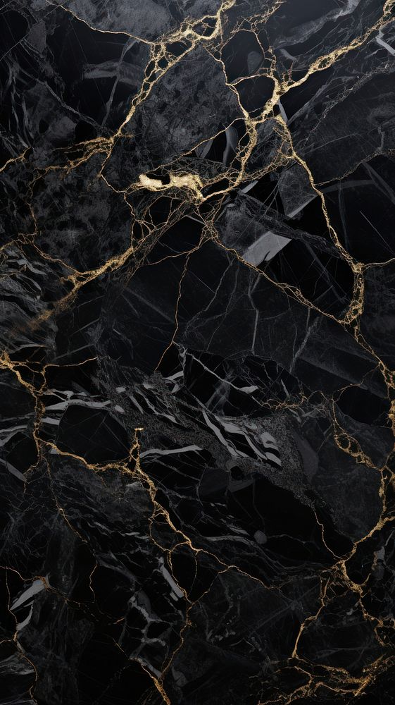 Backgrounds marble nature black.