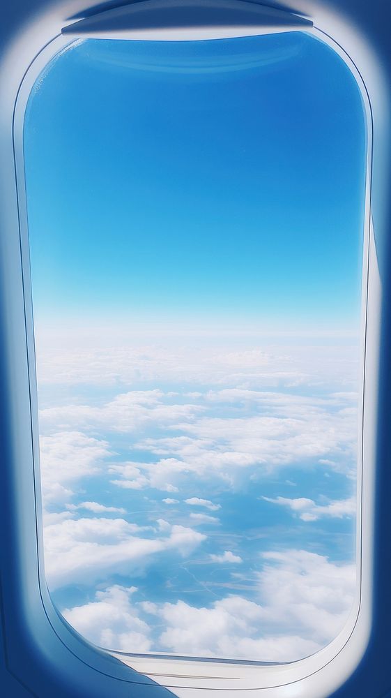 Window backgrounds airplane porthole.