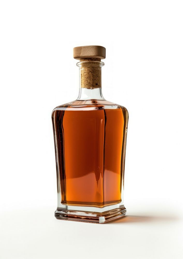 Bourbon bottle perfume whisky glass.