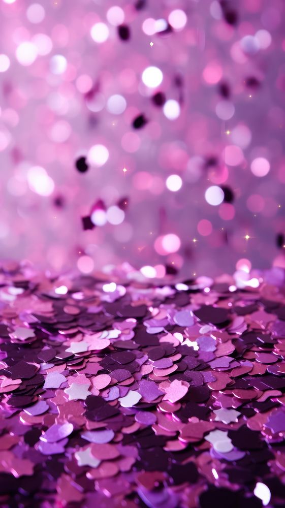 Purple confetti background backgrounds glitter petal.