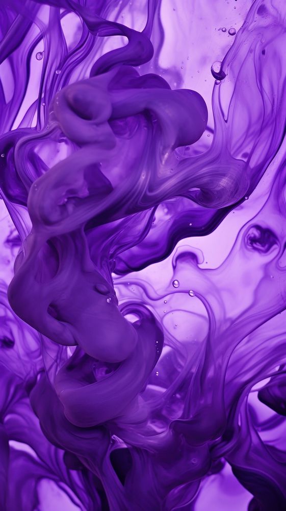 Purple ink in water background backgrounds human accessories.