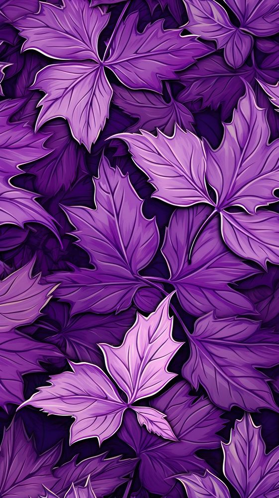 Purple maple leaf pattern background backgrounds plant human.