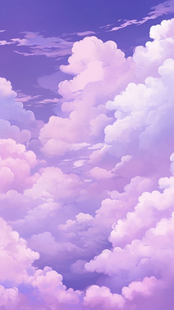 Purple pastel clouds background backgrounds outdoors nature.