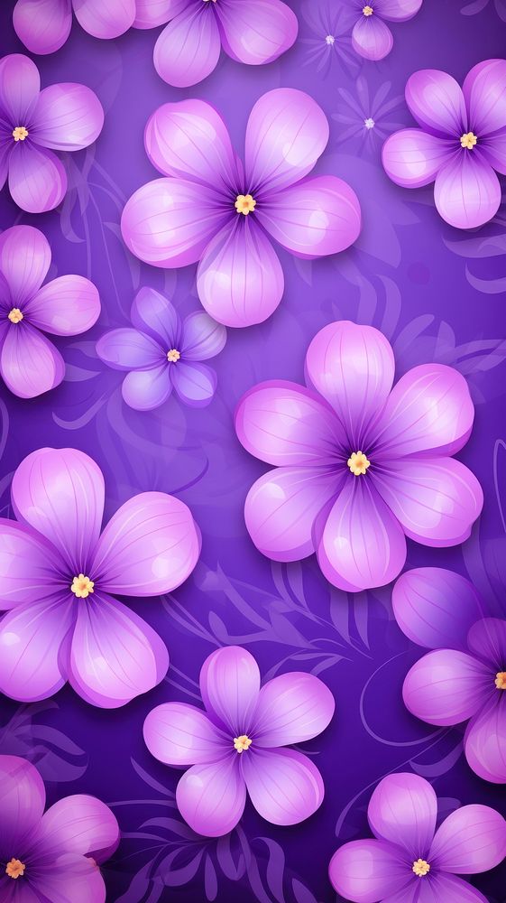 Simple flower purple pattern background backgrounds petal plant.