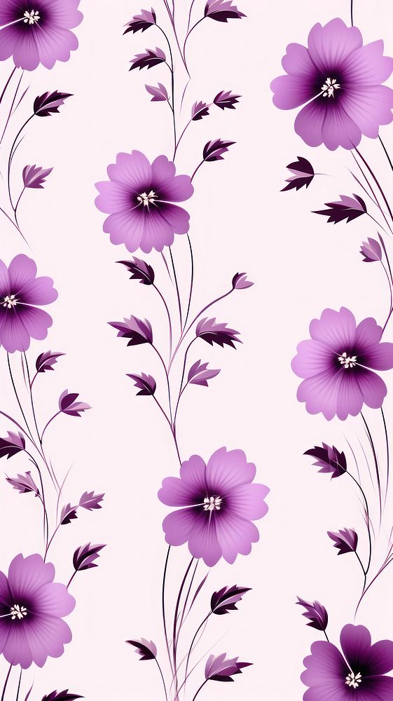Simple flower purple pattern background backgrounds plant inflorescence.