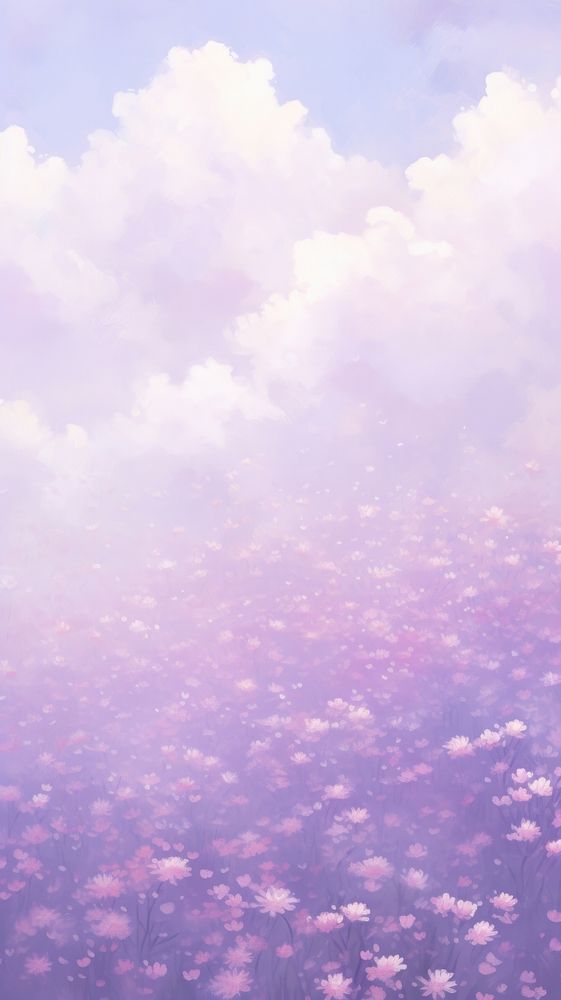 Simple pastel purple impressionism painting background backgrounds outdoors nature.