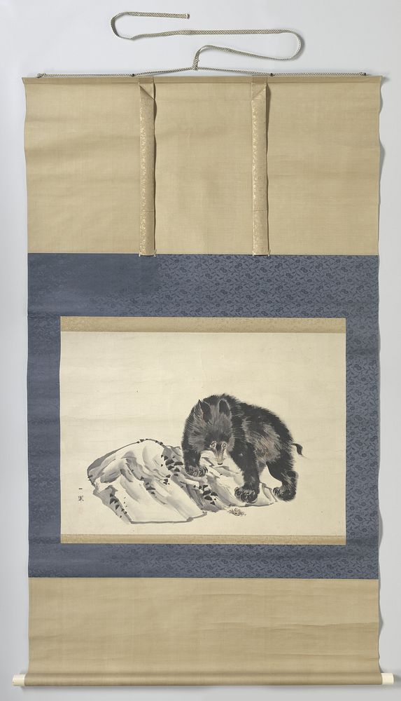 Bear and Crab (1808 - 1871) by Mori Ippô