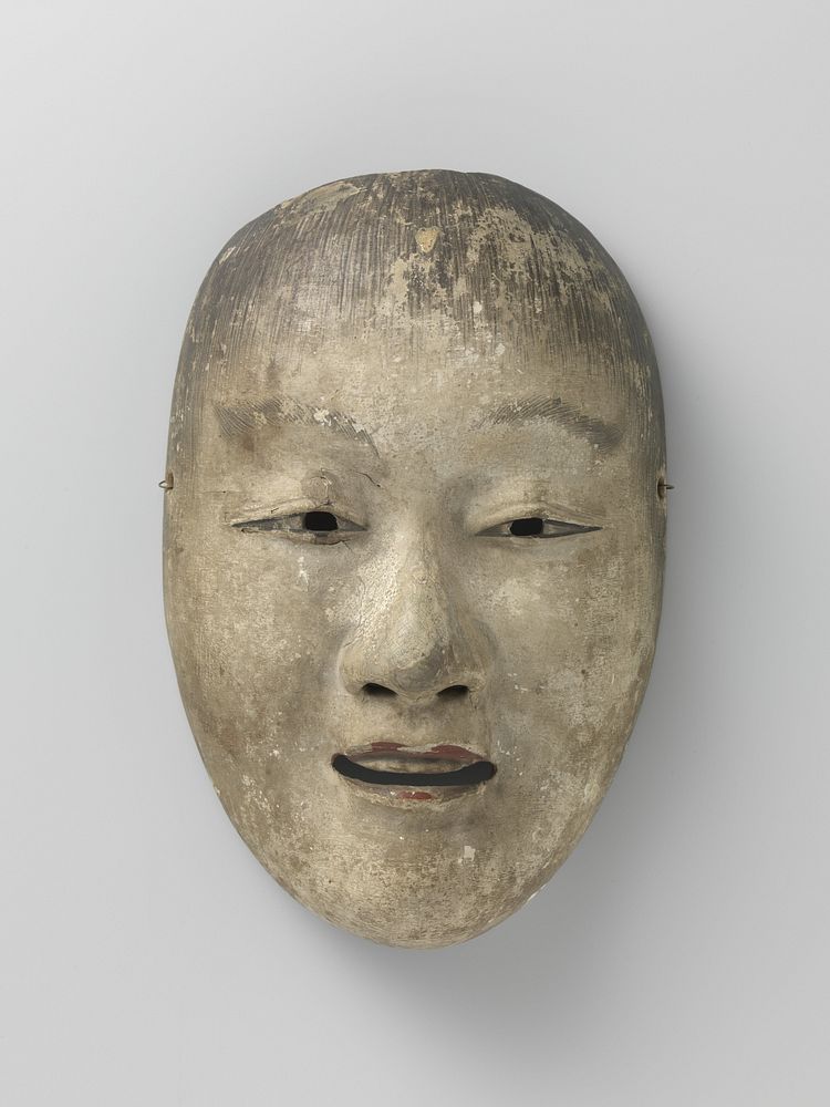 Masker voor de rol van Dōji (c. 1600 - c. 1850)