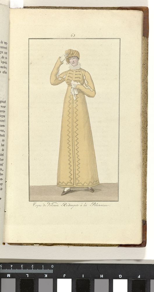 Elegantia, of tijdschrift van mode, luxe en smaak voor dames, December 1808, No. 63: Toque de velours... (1808) by anonymous…