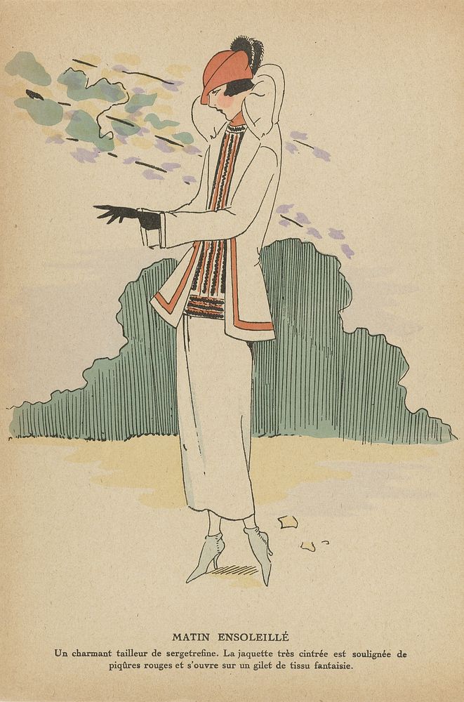 Très Parisien, 1923, No. 3: Matin ensoleillé (1923) by anonymous and G P Joumard