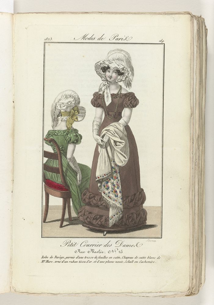 Petit Courrier des Dames 1823 (169) (1823) by Barrau