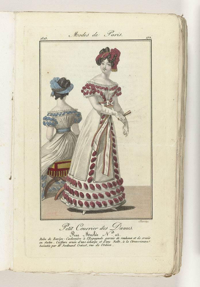 Petit Courrier des Dames 1823 (172) (1823) by Barrau
