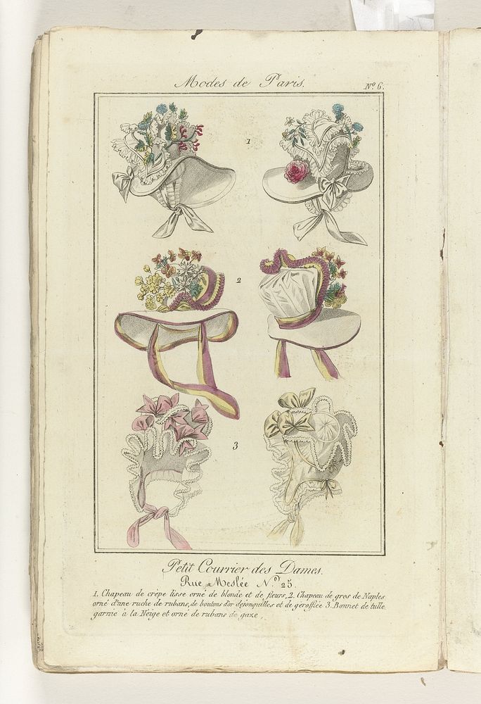 Petit Courrier des Dames no. 6 (1824) by anonymous