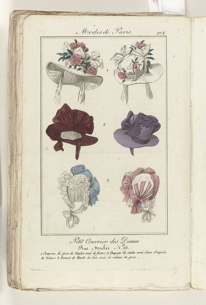 Petit Courrier des Dames No. 8 (1824) by anonymous