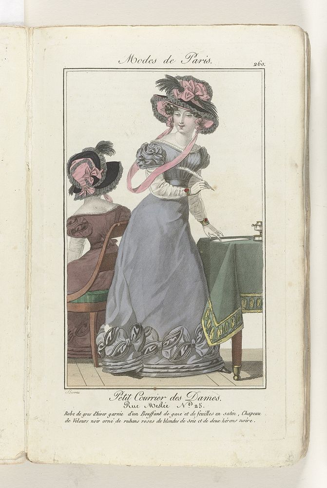 Petit Courrier des Dames  1824 (260) (1824) by Barrau