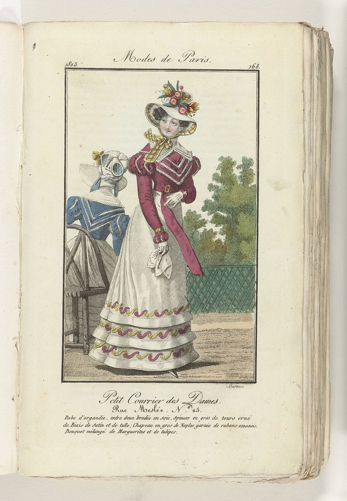 Petit Courrier des Dames 1823 (168) (1823) by Jean Charles Michel Barreau