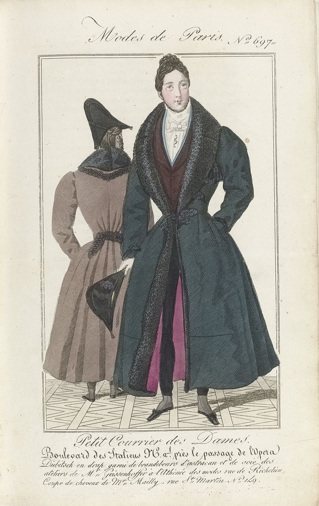 Petit Courrier des Dames, 1829 (697) (1829) by anonymous
