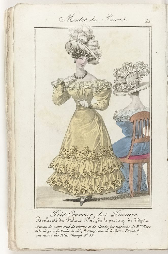 Petit Courrier des Dames, 1827 (511) (1827) by anonymous