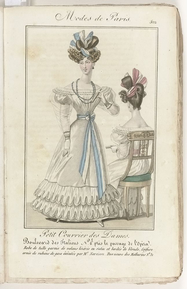 Petit Courrier des Dames, 1827 (512) (1827) by anonymous