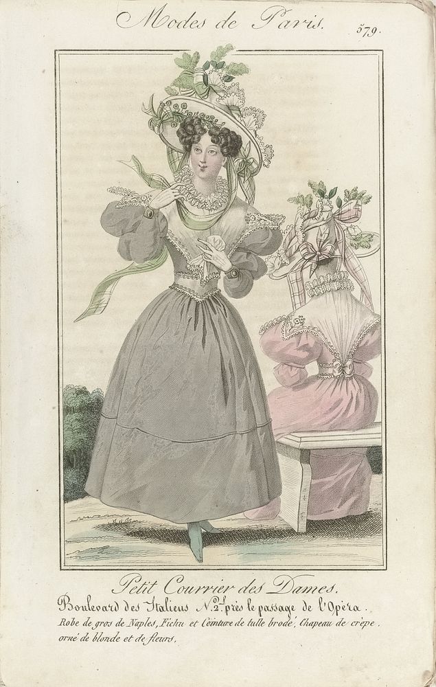 Petit Courrier des Dames, 1828 (579) (1828) by anonymous