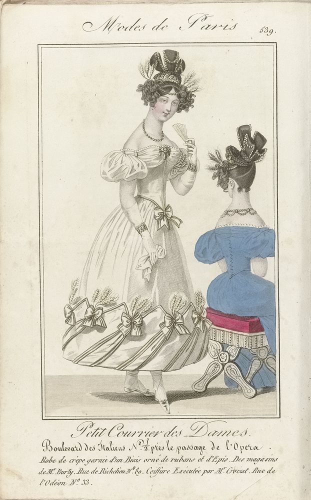 Petit Courrier des Dames, 1828 (539) (1828) by anonymous