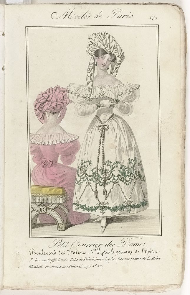 Petit Courrier des Dames, 1828 (540) (1828) by anonymous