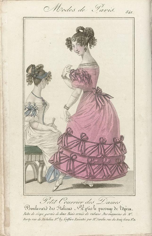 Petit Courrier des Dames, 1828 (541) (1828) by anonymous