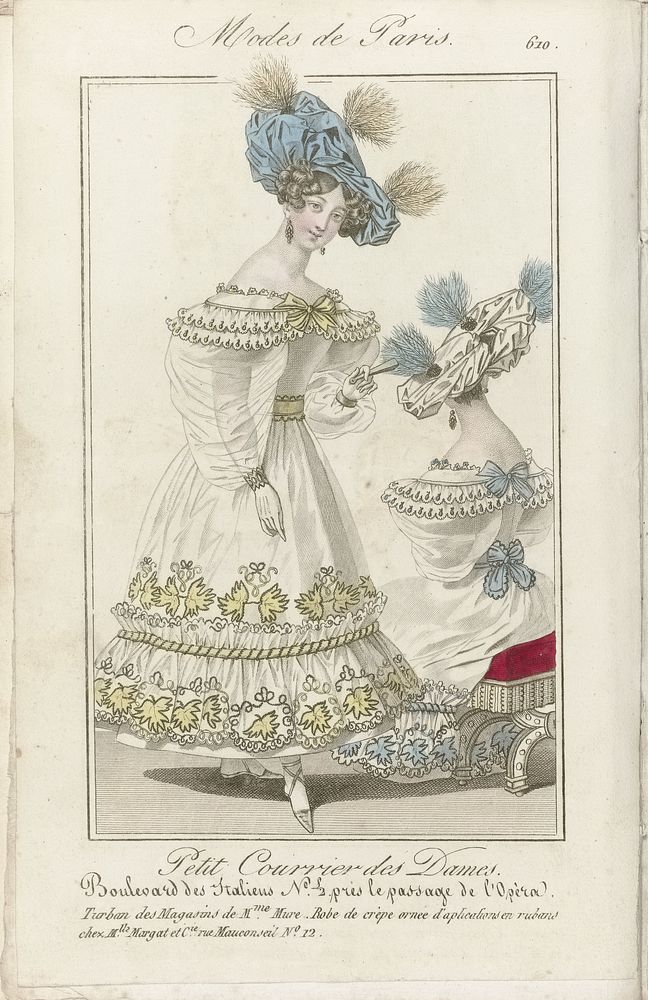 Petit Courrier des Dames, 1828 (610) (1828) by anonymous