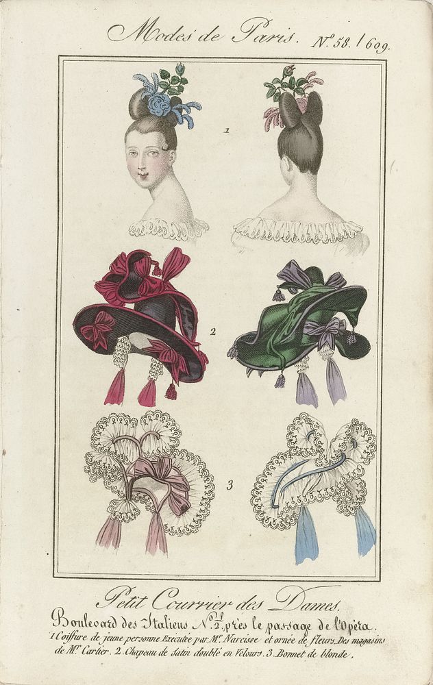 Petit Courrier des Dames, 1828 No. 58 (609) (1828) by anonymous