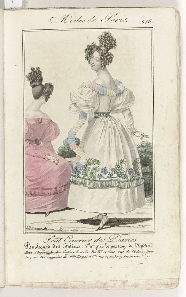 Petit Courrier des Dames, 1829 nr. 646 (1829) by anonymous and Dondey Dupré