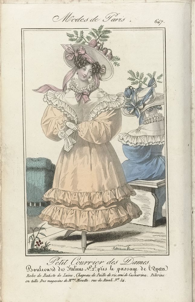 Petit Courrier des Dames, 1829 nr. 647 (1829) by anonymous and Dondey Dupré